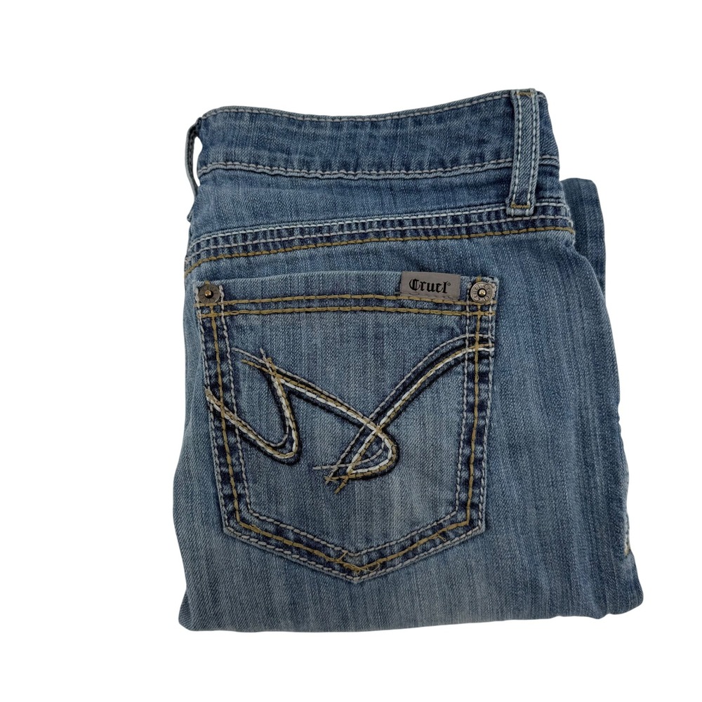 Cruel Girl Denim Jayley Women's Jeans Blue Wash Size 14 Bootcut